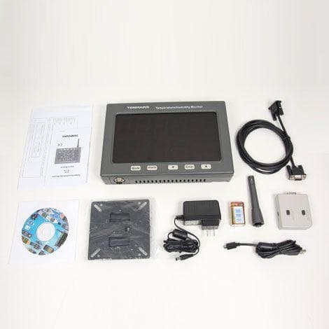 Tenmars TM-185D เครื่องวัดอุณหภูมิและความชื้น | USB Datalogging image