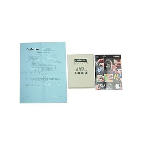 Defelsko PT-STD-S1 Certiffied Coating Thickness Standards For PosiTector 6000 | PosiTest image