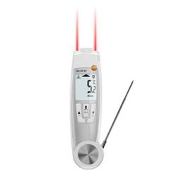 Testo-104-IR-BT เครื่องวัดอุณหภูมิอินฟราเรดและแบบเจาะ พร้อมการเชื่อมต่อ Bluetooth image