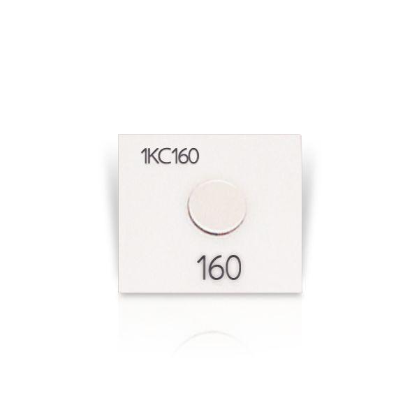 Asey 1KC160-P20 แถบวัดอุณหภูมิ 1points (160°C) | 20pcs/ 1pack image