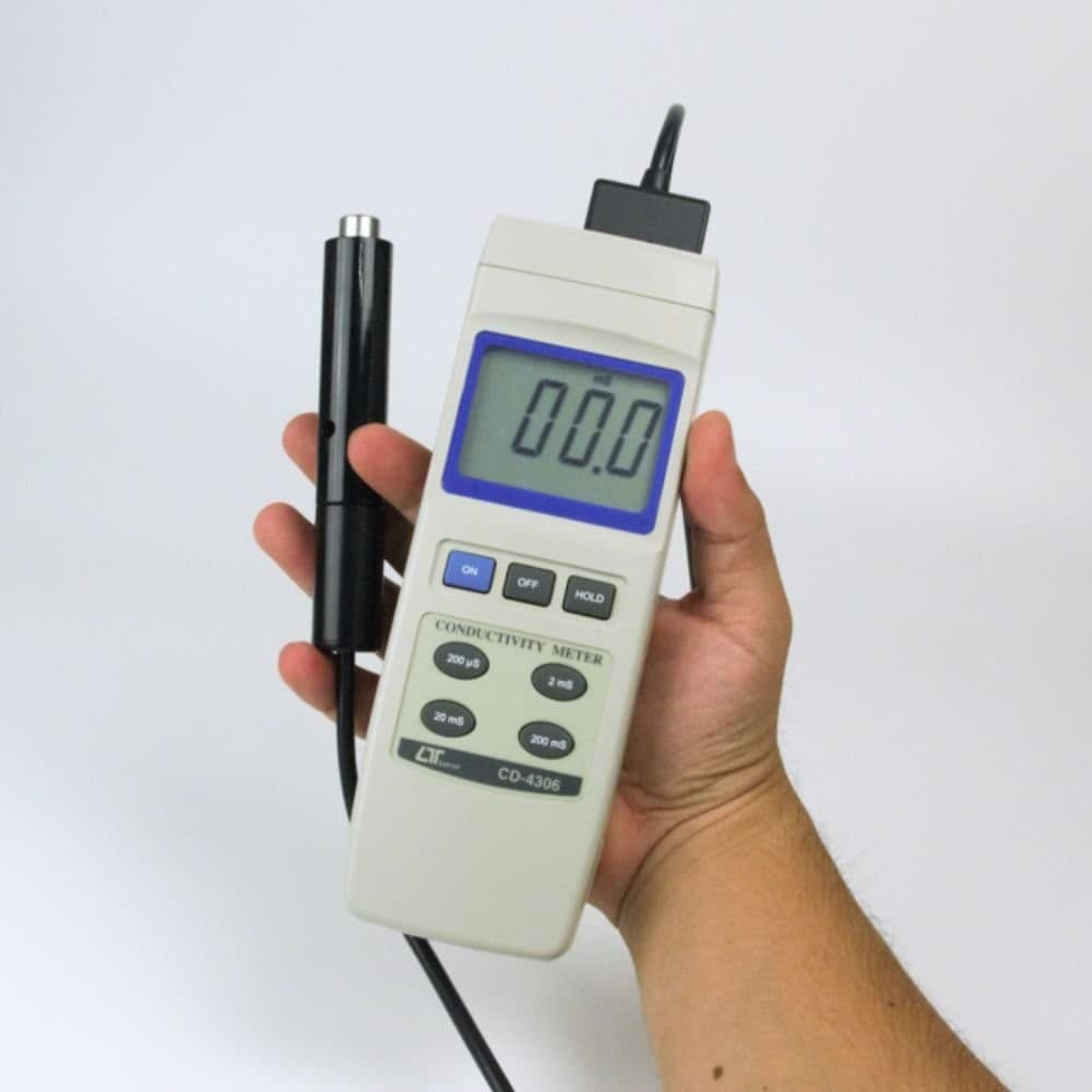 Lutron CD-4306 เครื่องวัดค่านำไฟฟ้า Conductivity Meter