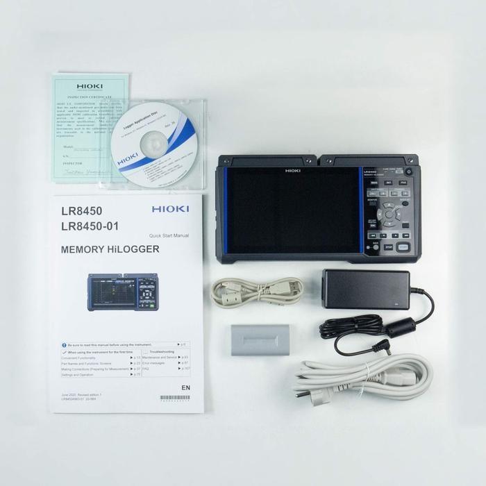 HIOKI LR8450 เครื่องบันทึกข้อมูลอเนกประสงค์ | MEMORY HiLOGGER image