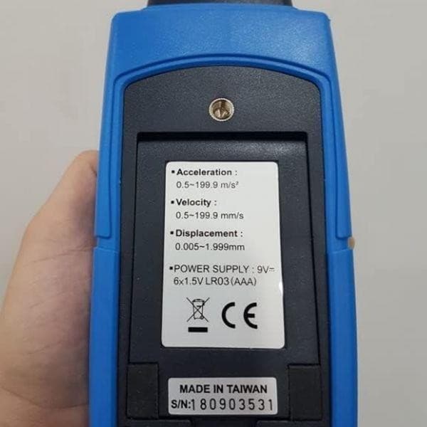 TENMARS ST-140D เครื่องวัดและบันทึกค่าความสั่นสะเทือน image