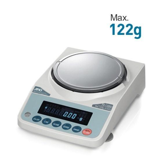 AND FX-120i เครื่องชั่งน้ำหนักดิจิตอล | Max. 122g image