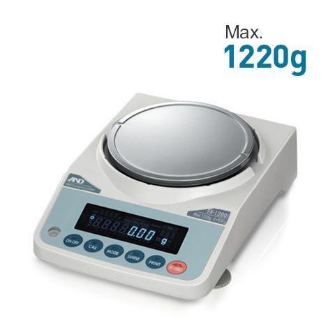 AND FX-1200IWP เครื่องชั่งน้ำหนักดิจิตอล | Max. 1220g image