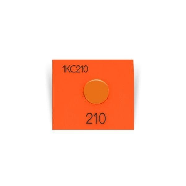 Asey 1KC210-P20 แถบวัดอุณหภูมิ 1points (210°C) | 20pcs/ 1pack image