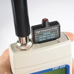 Lutron EMF-839 เครื่องวัดสนามแม่เหล็กไฟฟ้า RF แบบ 3 แกน ความถี่ 100 kHz ถึง 3 GHz พร้อม Data Logger image