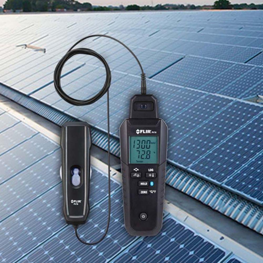 FLIR PV78 Solar Irradiance and Temperature Meter with Tilt Sensor-photo5