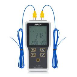 RIXEN TX-600N เครื่องวัดอุณหภูมิ 2 ช่องโพรบ Dual Probe input-small-photo3