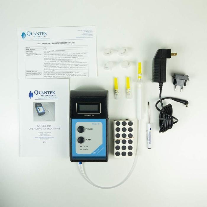 Quantek QU-901 Headspace Oxygen Analyzer เครื่องวิเคราะห์ออกซิเจนในบรรจุภัณฑ์ image