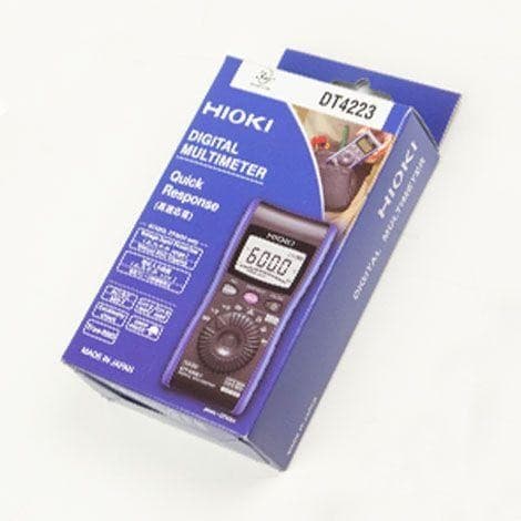 Hioki DT4223 ดิจิตอลมัลติมิเตอร์ (True RMS) | With Resistance Measurement, For Electrical Work image