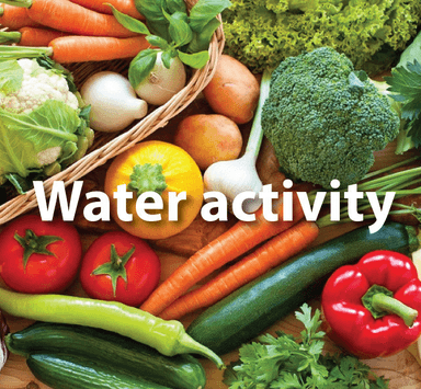  วอเตอร์แอคทีวิตี้ (water activity)