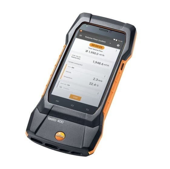 Testo 400 เครื่องมือวัดคุณภาพอากาศภายในอาคารแบบอเนกประสงค์ Universal IAQ instrument image