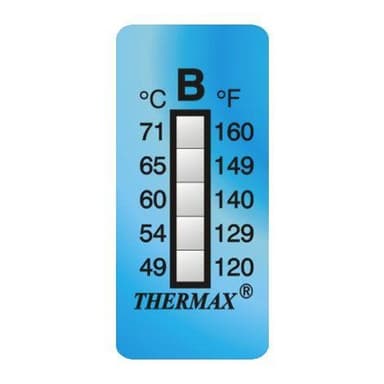 THERMAX 5B แถบวัดอุณหภูมิแบบ 5 ระดับ (10 label | pack)