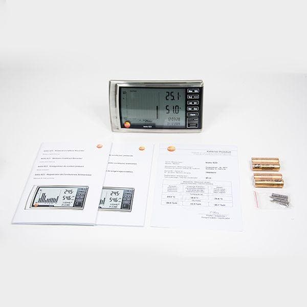 Testo-623 เครื่องวัดอุณหภูมิความชื้นสัมพัทธ์ image