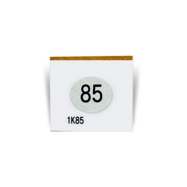 Asey 1K85-P20 แถบวัดอุณหภูมิ 1points (85°C) | 20pcs/ 1pack image