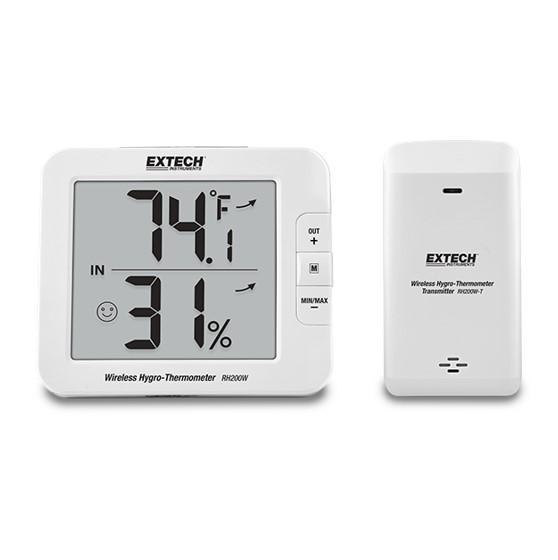 EXTECH EX-RH200W เครื่องวัดอุณหภูมิและวัดความชื้น Multi-Channel Wireless Hygro-Thermometer image