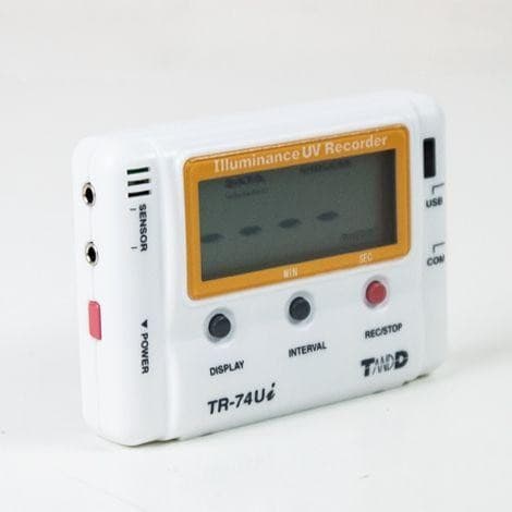T&D TR-74Ui เครื่องวัดและบันทึก แสงลักซ์ แสงยูวี อุณหภูมิและความชื้น image