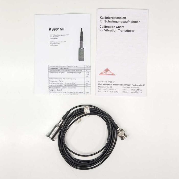 NTi XL2-VSM KS901MF เซนเซอร์สำหรับการวัดความสั่นสะเทือน | XL2 image