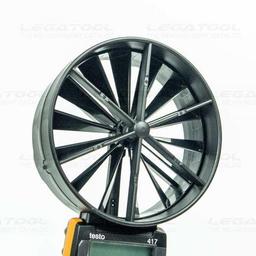 Testo 417 Kit 1 เครื่องวัดความเร็วลม พร้อม กรวยวัดความเร็วลม | With App Connection image