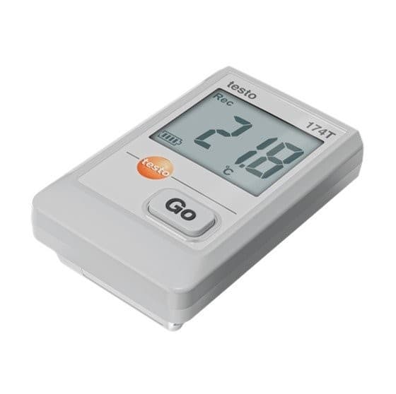 Testo 0572 1740 01 เครื่องบันทึกอุณหภูมิ Mini temperature data logger with USB-C and PC software image