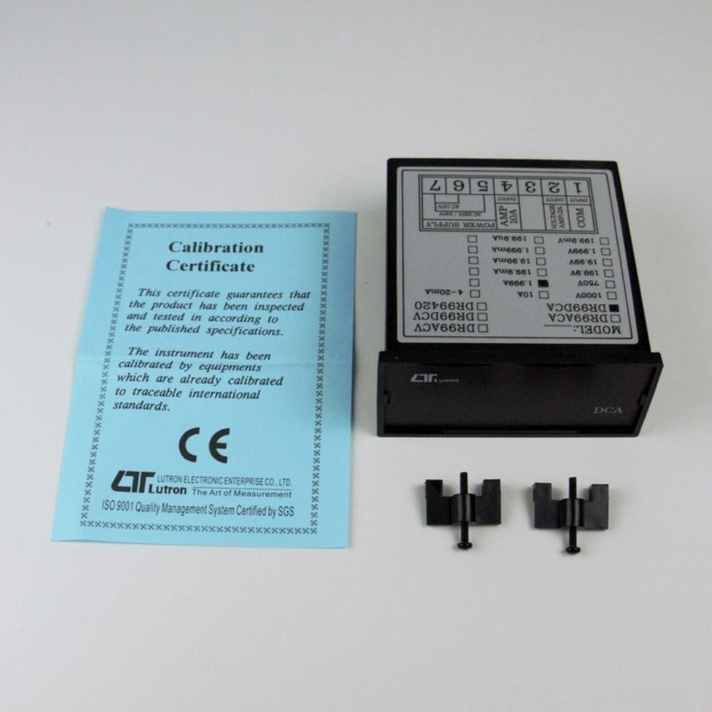 Lutron DR-99DCA เครื่องควบคุม Panel Meter image