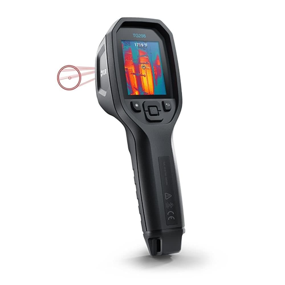 FLIR TG298 กล้องถ่ายภาพความร้อนอุตสาหกรรม High Temperature Spot Thermal Camera (IR Resolution 160 × 120 pixels) image