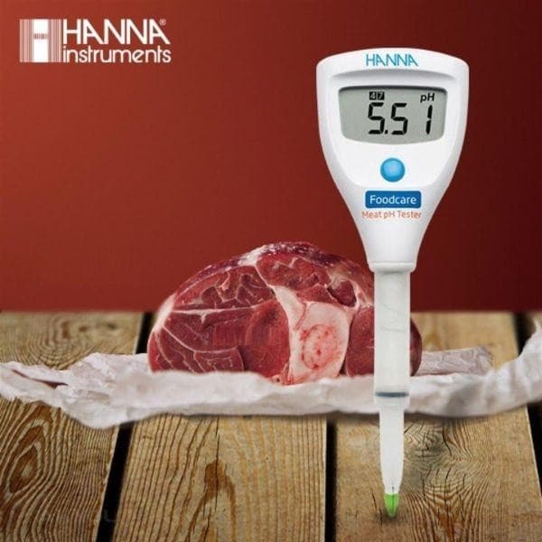 HANNA HI981036 เครื่องวัดค่ากรด-ด่างของเนื้อสัตว์ image