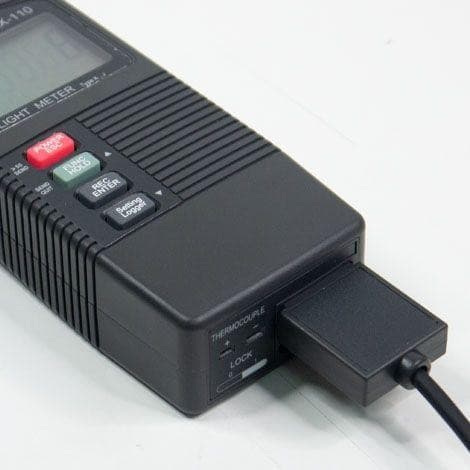 Lutron LX-110 เครื่องวัดแสงลักซ์และอุณหภูมิ image