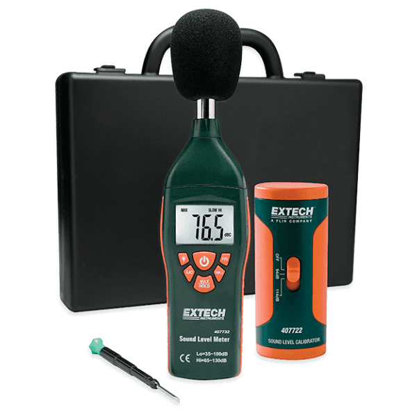 EXTECH EX-407732-KIT เครื่องวัดเสียง ทดสอบเสียง Sound Meter image