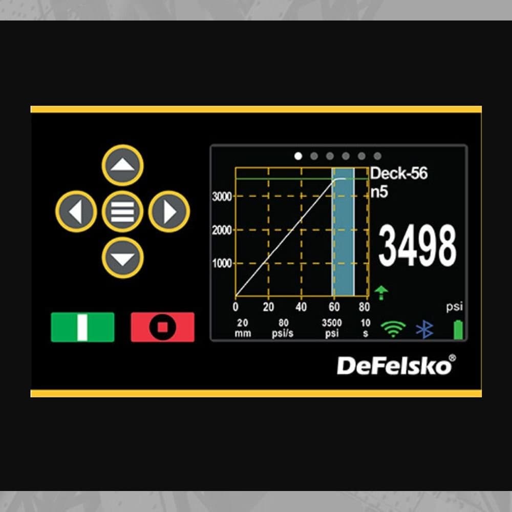DeFelsko ATA50C เครื่องทดสอบแรงยึดเกาะพื้นผิวแบบอัตโนมัติ Pull-off Adhesion Testers image