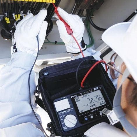 Hioki FT4310 ดิจิตอลมัลติมิเตอร์ Bypass Diode Tester | Built In Bluetooth® image