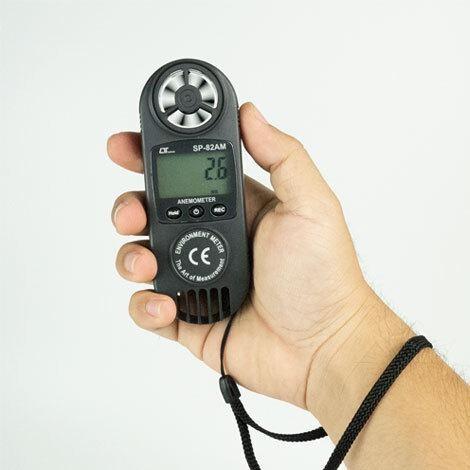 Lutron SP-82AM เครื่องวัดความเร็วลม 2 In 1 image