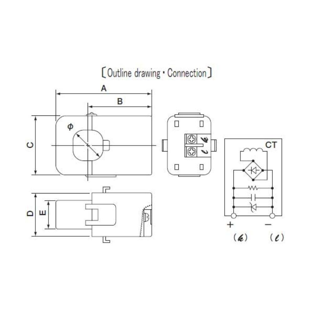 U_RD CTT-36-CLS-CV-500 Split Core Current ทรานส์ฟอร์เมอร์-photo4