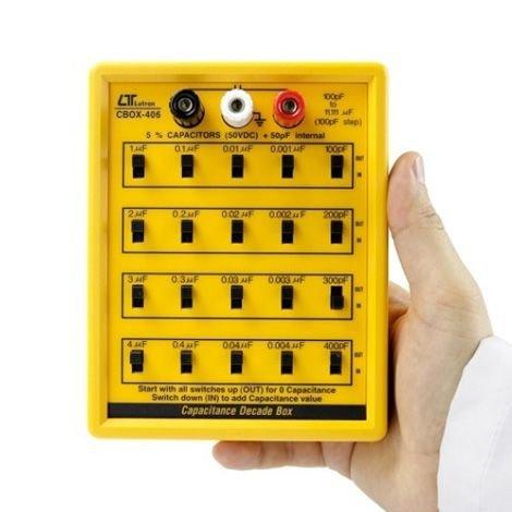 Lutron CBOX-406 เครื่องวัดประจุไฟฟ้า Capacitance Decade Box-photo1