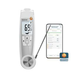 Testo-0560-1045-60 เครื่องวัดอุณหภูมิอินฟราเรดและแบบเจาะ พร้อมการเชื่อมต่อ Bluetooth-small-photo3
