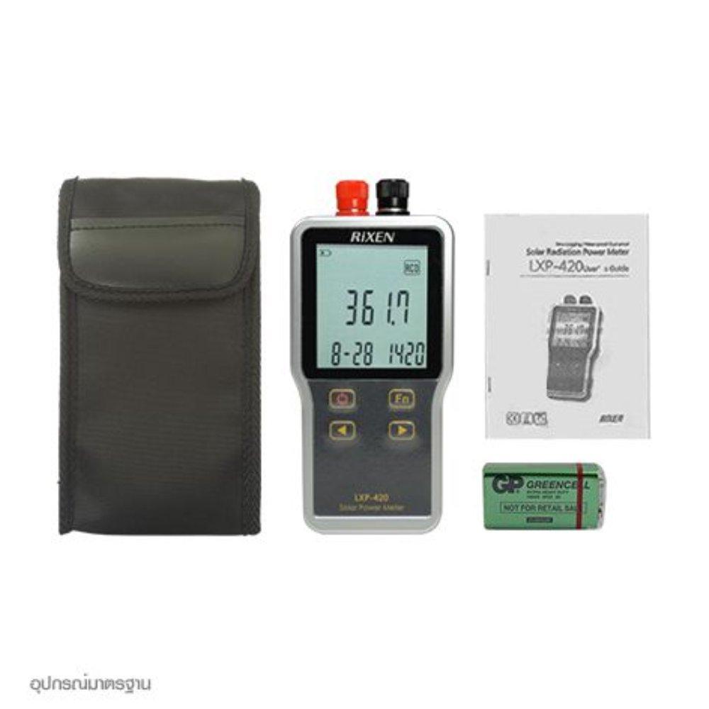 RIXEN LXP-420 เครื่องวัดพลังงานแสงอาทิตย์ Solar Power Meter-photo4