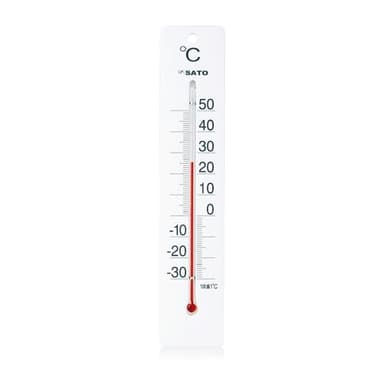 SK Sato SK-1514-00 ปรอทวัดอุณหภูมิห้องแบบติดผนัง (-30 to 50°C)