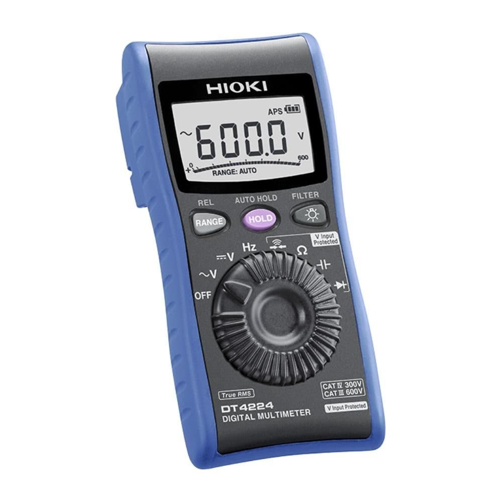 Hioki-DT4224 ดิจิตอลมัลติมิเตอร์ (True RMS) | With C/R Measurement, For General Use image