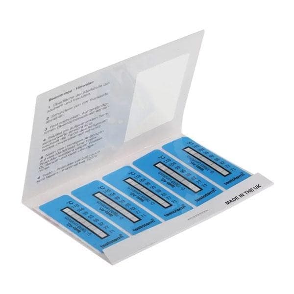 Testoterm แถบวัดอุณหภูมิ  0646 0108 (10pc/pack) image