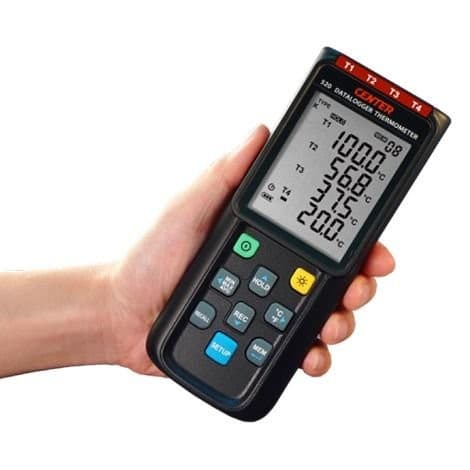 CENTER-520 Datalogger Thermometer เครื่องบันทึกอุณหภูมิ 4 Ch (Type K, J, E, T) image
