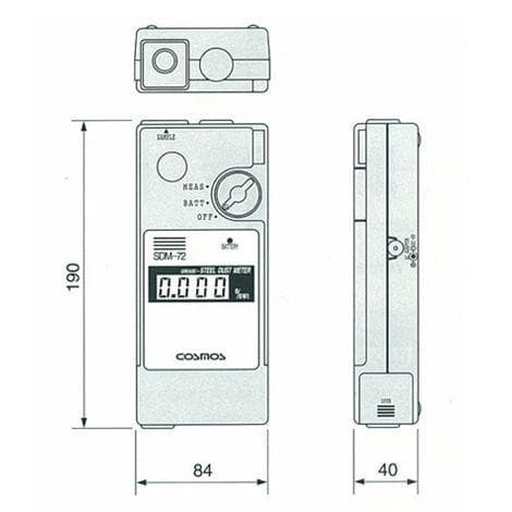 Cosmos SDM-72 เครื่องวิเคราะห์สภาพจารบี image
