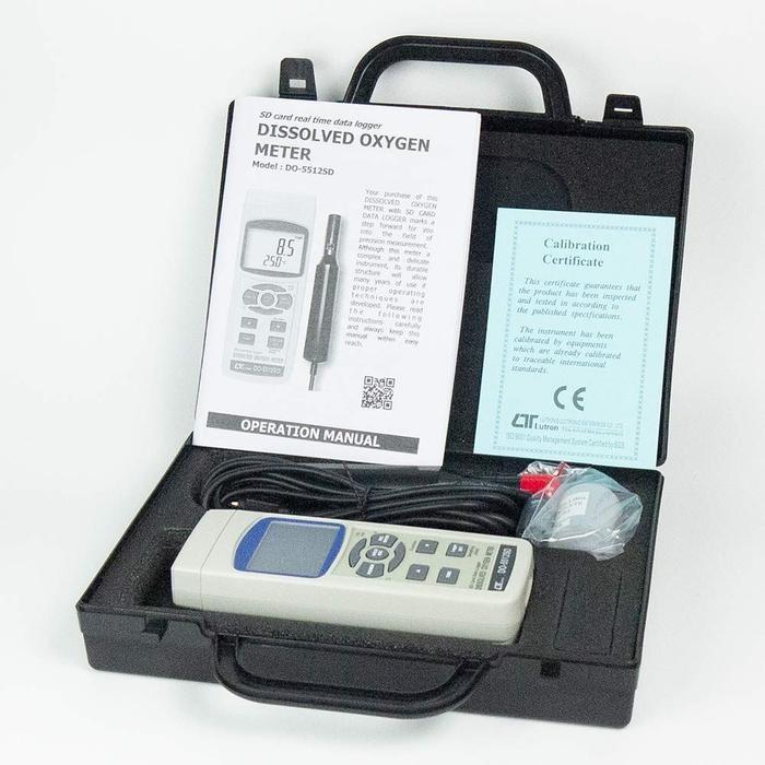Lutron DO-5512SD เครื่องวัดและบันทึกค่าออกซิเจนในน้ำ | SD Card image