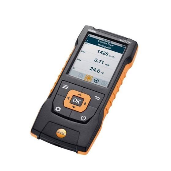 Testo 440 dP Air velocity and IAQ เครื่องวัดความเร็วลมและคุณภาพอากาศ image