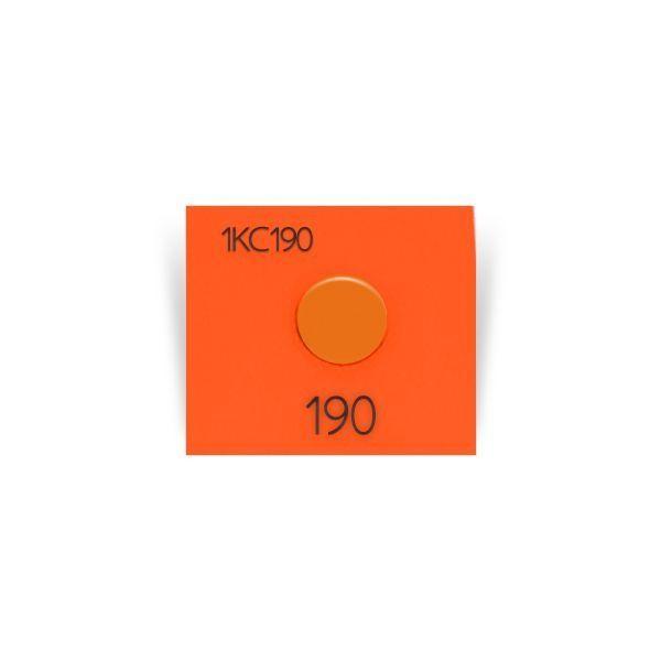 Asey 1KC190-P20 แถบวัดอุณหภูมิ 1points (190°C) | 20pcs/ 1pack image