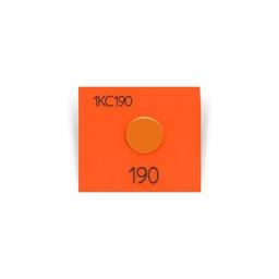 Asey 1KC190-P20 แถบวัดอุณหภูมิ 1points (190°C) | 20pcs/ 1pack image