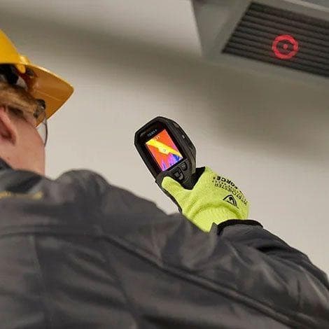 FLIR TG165-X กล้องถ่ายภาพความร้อน Thermal Camera (IR Resolution 80×60 Pixels) | Max 300°C image