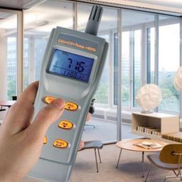 AZ-77597 เครื่องวัดคุณภาพอากาศแบบพกพา CO2, CO, Temperature และ RH% ( Combo CO2 & CO & Temperature & RH% meter) image