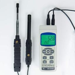 Lutron AM-4234SD เครื่องบันทึกความเร็วลมแบบ Hot Wire | SD Card image