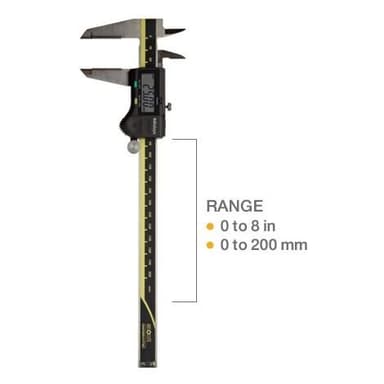 Mitutoyo M-500-164-30 ABSOLUTE เครื่องวัดคาลิเปอร์ดิจิตอล (0 ถึง 8")
